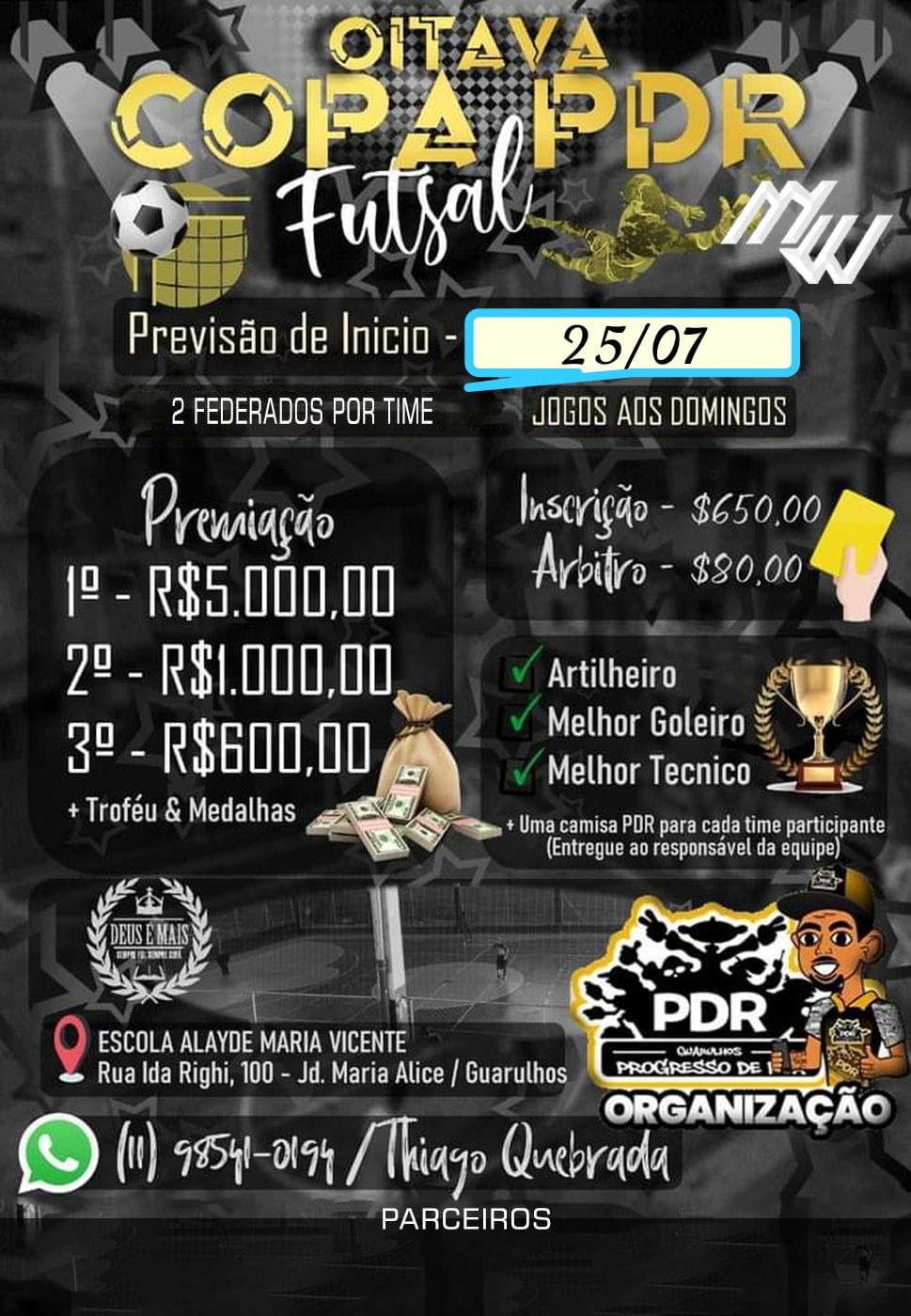8Â° COPA PDR